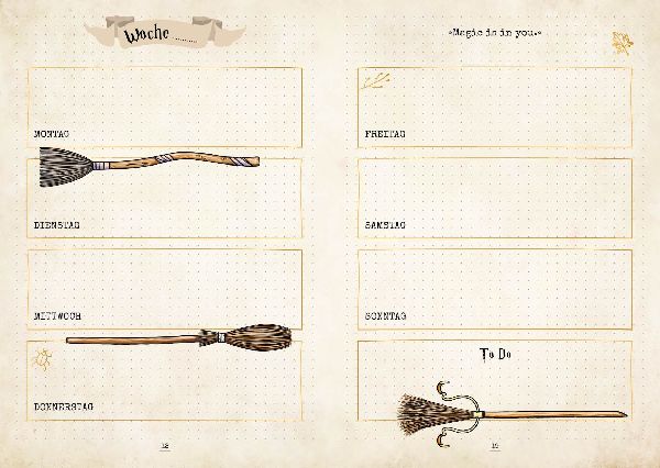 Mein magisches Bullet Journal - Der Planer für alle Potterheads