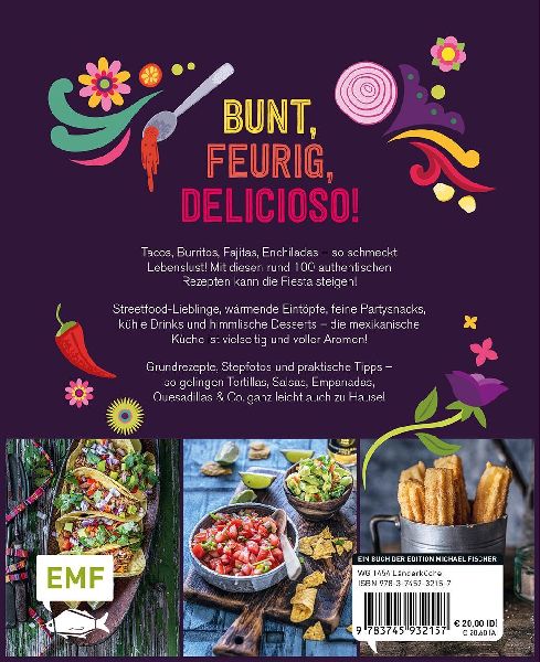 Fiesta - Das Mexiko-Kochbuch - mit edler Ausstattung und Farbschnitt