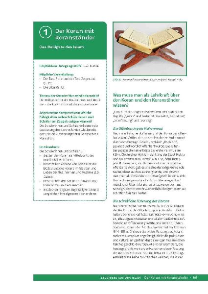 Kippa Kelch Koran: Mit religiösen Gegenständen Judentum, Christentum und Islam erschließen