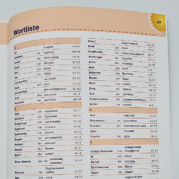 PONS Bildwörterbuch Ukrainisch - Deutsch für Kinder
