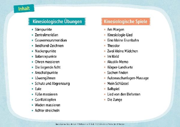 Kinesiologie mit Krippenkindern