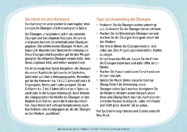 Kinesiologie mit Krippenkindern