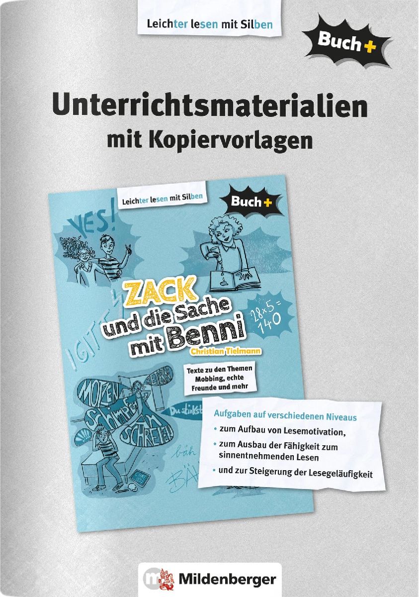Buch+: Zack und die Sache mit Benni - Lehrermaterial mit Kopie...