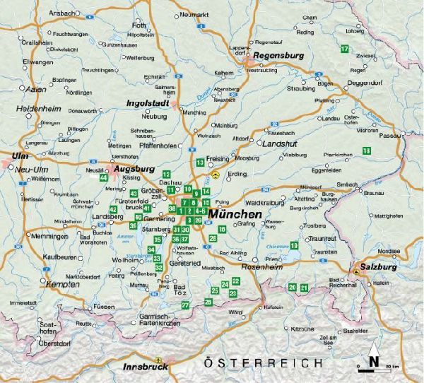 Einfach raus in und um München
