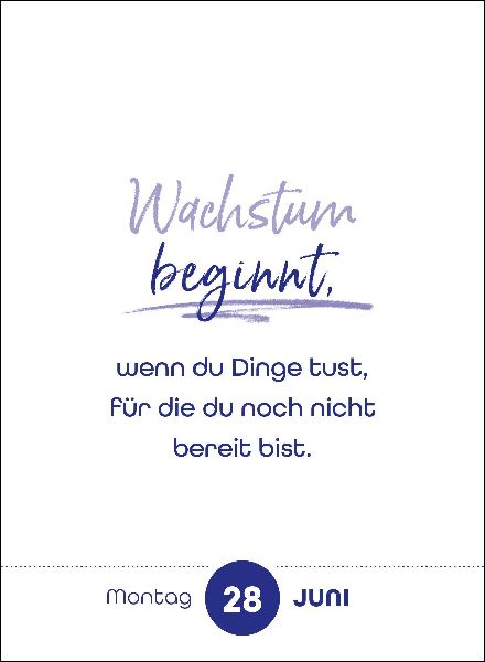 Abreißkalender 2027: Coming Home