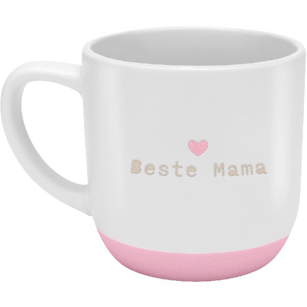 GRUSS & CO Tasse rund graviert, Motiv "Beste Mama"