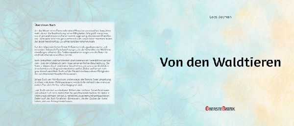 Von den Waldtieren