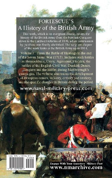 FORTESCUE'S HISTORY OF THE BRITISH ARMY