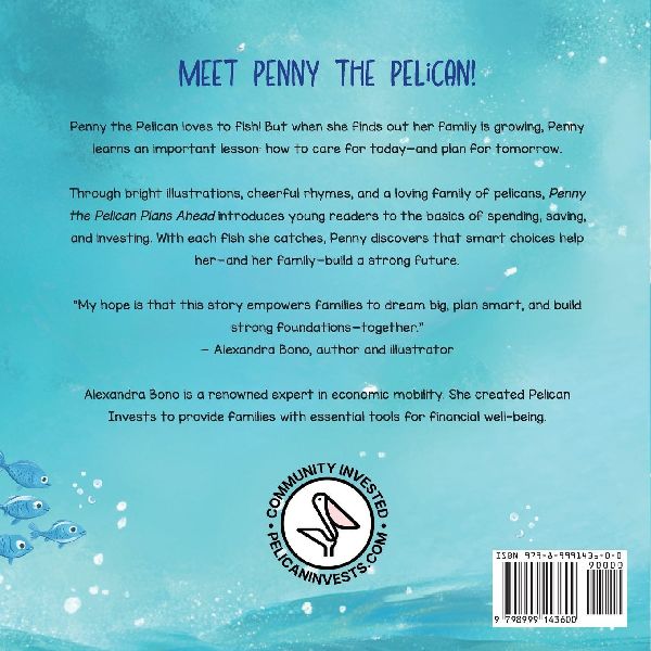 Penny the Pelican Plans Ahead
