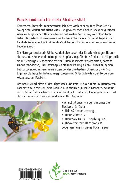Öffentliche und gewerbliche Grünflächen naturnah