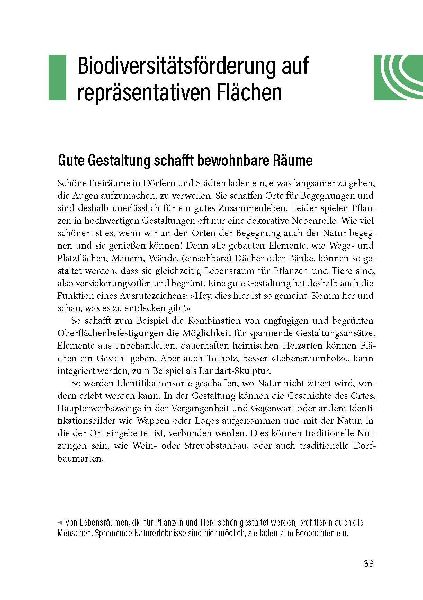 Öffentliche und gewerbliche Grünflächen naturnah