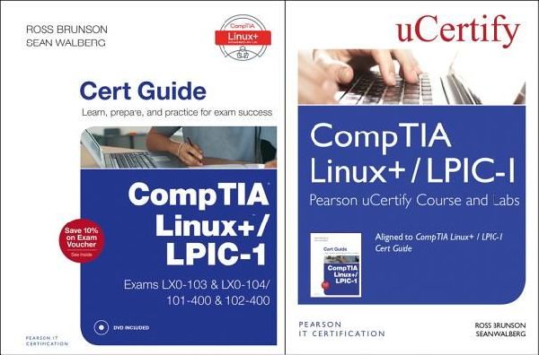 Comptia Linux+ / Lpic-1 Textbook and Pearson Ucertify Course a...