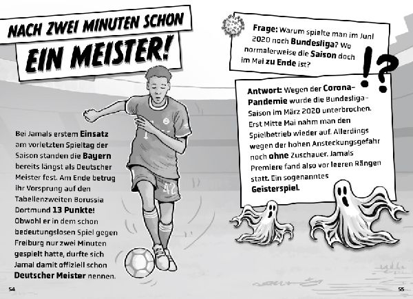 Mein Fußballheld Jamal Musiala  - Seine Geschichte, seine Spiele, seine Rekorde