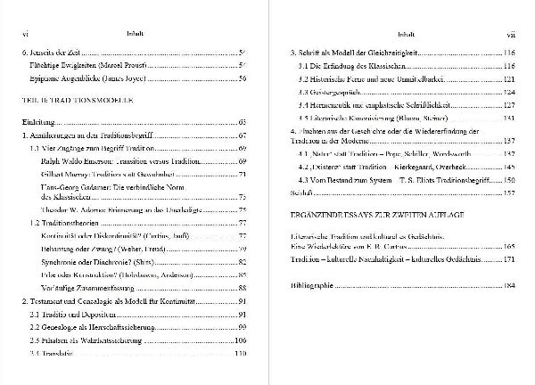 Zeit und Tradition