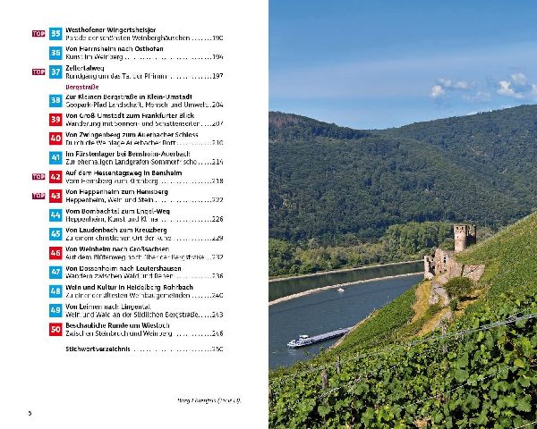 Wandern und Wein - Rheingau - Rheinhessen mit Bergstraße.
