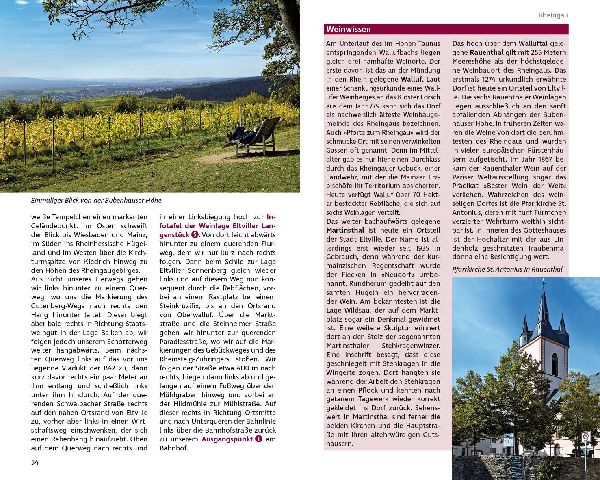 Wandern und Wein - Rheingau - Rheinhessen mit Bergstraße.