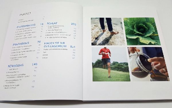 Der 4-Säulen-Plan - Relax, Eat, Move, Sleep