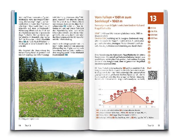 KOMPASS Wanderführer Bregenzerwald und Großes Walsertal, 60 Touren mit Extra-Tourenkarte