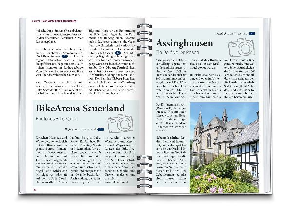 KOMPASS Radreiseführer RuhrtalRadweg