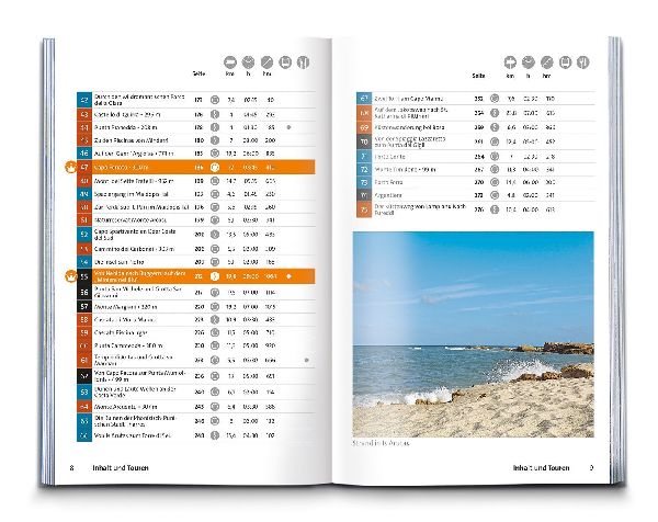 KOMPASS Wanderführer Sardinien, 75 Touren mit Extra-Tourenkarte