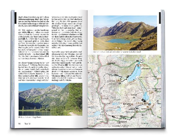 KOMPASS Wanderführer Tannheimer Tal von Nesselwängle bis Jungholz, 50 Touren mit Extra-Tourenkarte
