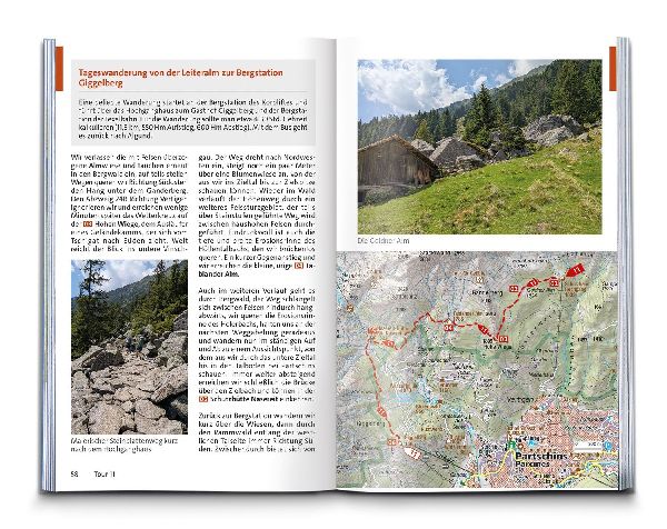 KOMPASS Wanderführer Texelgruppe mit Meraner Höhenweg, 56 Touren mit Extra-Tourenkarte