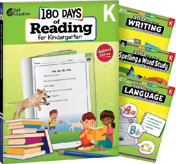 180 Days(tm) Reading 2nd Ed, Writing, Spelling, & Language...