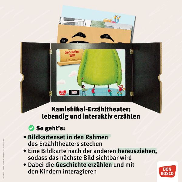 Die Geschichte der weisen Eule. Kamishibai Bildkartenset