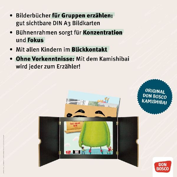 Die Geschichte der weisen Eule. Kamishibai Bildkartenset