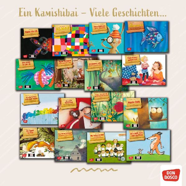 Die Geschichte der weisen Eule. Kamishibai Bildkartenset