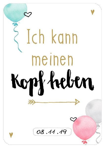Fotokarten-Box - Babys erstes Jahr - Deine Meilensteine