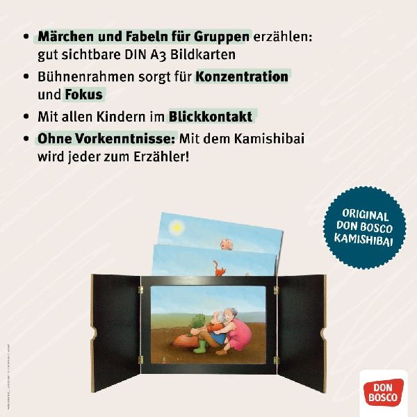 Hänsel und Gretel. Kamishibai Bildkartenset