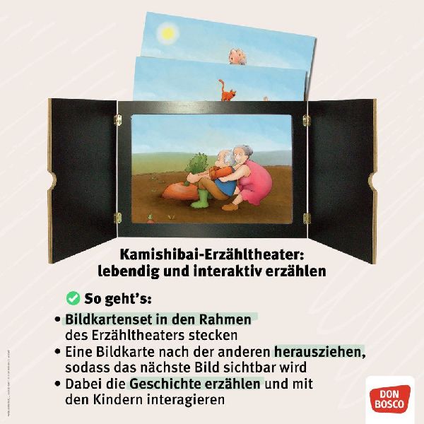 Hänsel und Gretel. Kamishibai Bildkartenset