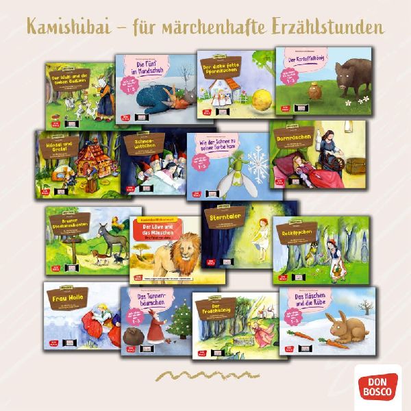 Hänsel und Gretel. Kamishibai Bildkartenset