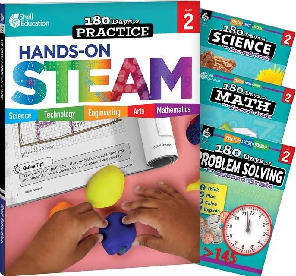180 Days(tm) Steam, Science, Math, & Problem Solving Grade...