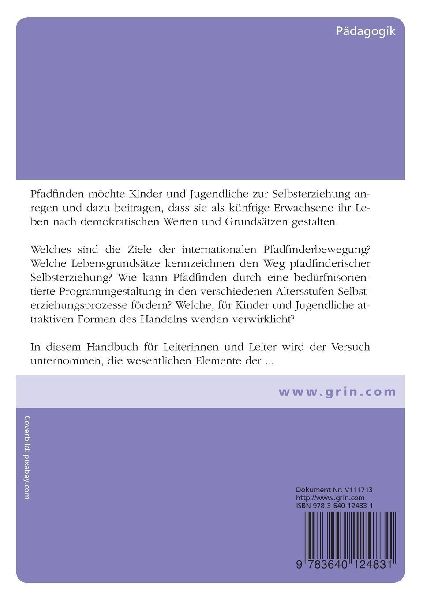 Einführung in die Pfadfinderpädagogik