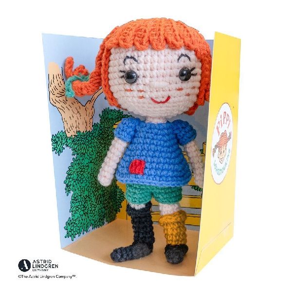Pippi Langstrumpf - Das offizielle Häkelset zum 80. Geburtstag