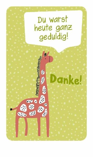 DANKE! 100 Lobkärtchen für ein gutes soziales Miteinander