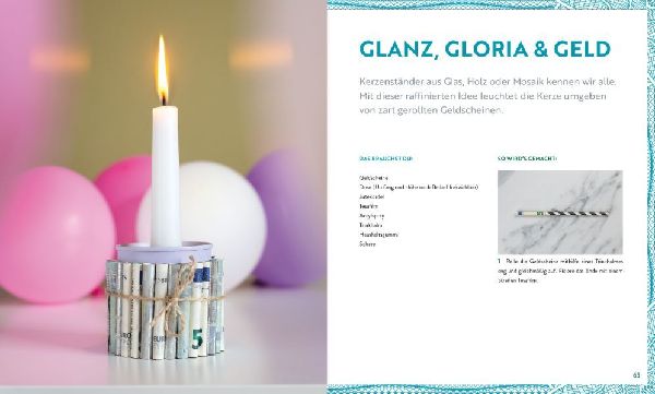 Geldgeschenke raffiniert gestalten