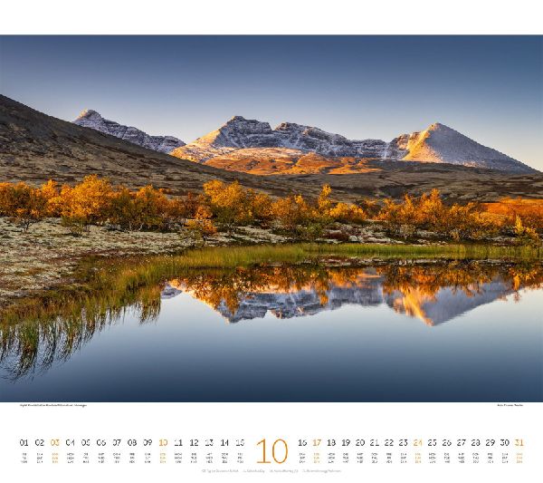 Phantastische Landschaften Kalender 2027