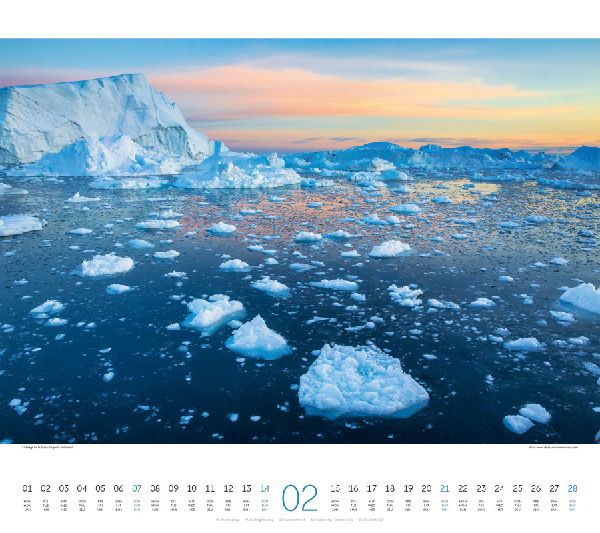Phantastische Landschaften Kalender 2027