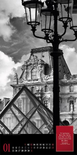 Paris, je t'aime Literatur-Kalender 2027