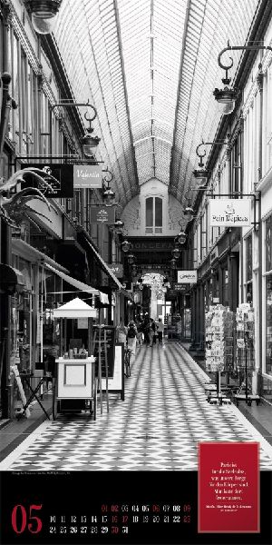 Paris, je t'aime Literatur-Kalender 2027