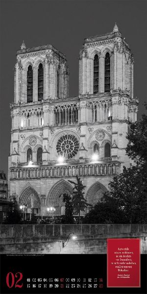 Paris, je t'aime Literatur-Kalender 2027