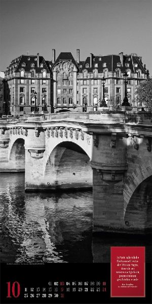 Paris, je t'aime Literatur-Kalender 2027
