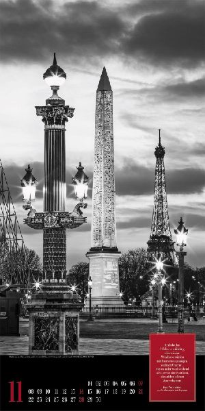 Paris, je t'aime Literatur-Kalender 2027