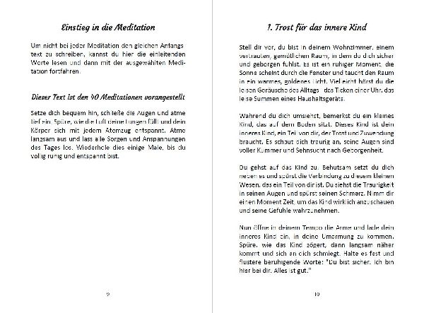 40 Meditationen für das innere Kind