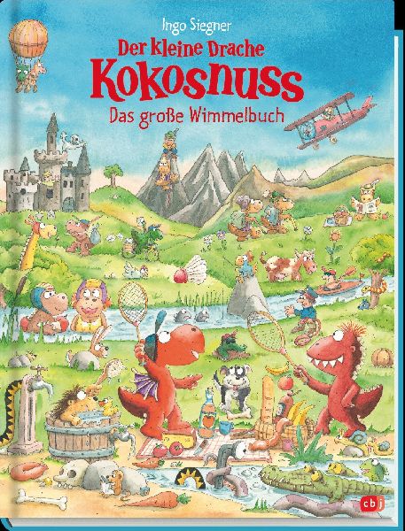 Der kleine Drache Kokosnuss - Das große Wimmelbuch