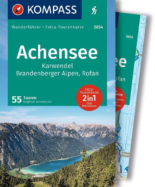 KOMPASS Wanderführer Achensee, Karwendel, Brandenberger Alpen...