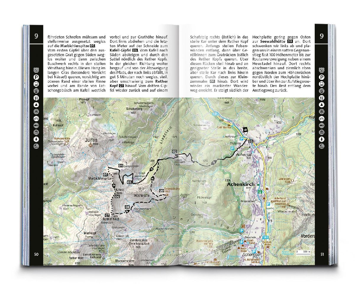 KOMPASS Wanderführer Achensee, Karwendel, Brandenberger Alpen, Rofan, 55 Touren mit Extra-Tourenkarte